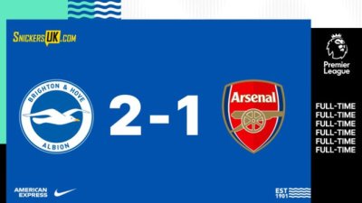 Arsenal promašivao, Brajton pobedio, Engleska: Premier League
