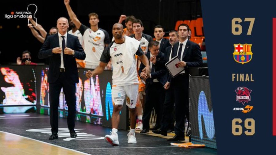 Vildosa i Polonara srušili Barsu i doneli treću titulu Baskoniji