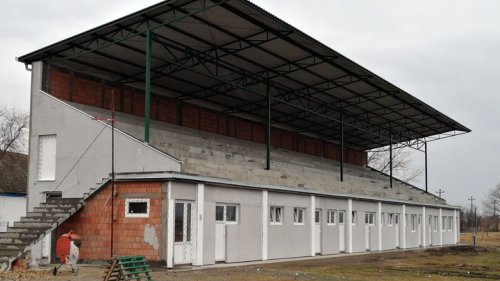 Novi srpskoligaš Tisa završava gradnju jednog od najlepših stadiona u srpskoj ligi, Vojvođanska liga "Sever"