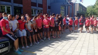 Omladinci i pioniri Mačve na pripremama u Krupnju