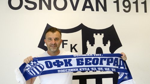 Marko Mićović je ponovo šef stručnog štaba OFK Beograda, Srpska liga Beograd