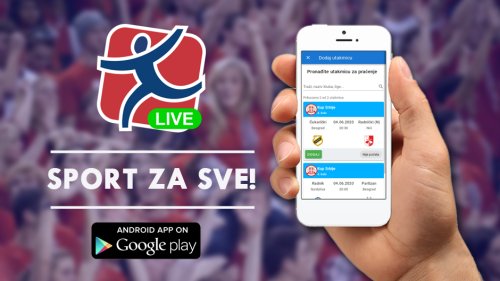 Pokrenuta je nova android aplikacija Sportlive Srbija - Sport za sve!