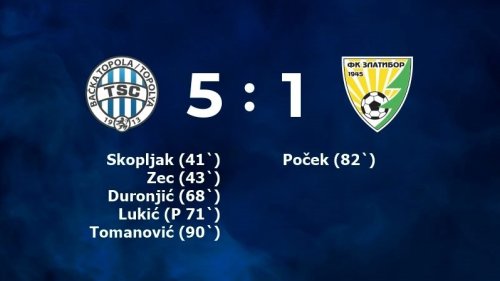 TSC savladao Zlatibor, Linglong Superliga Srbije