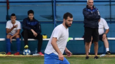 Vladan NInić, kapitem Slobode, pred utakmicu protiv Erdevičana