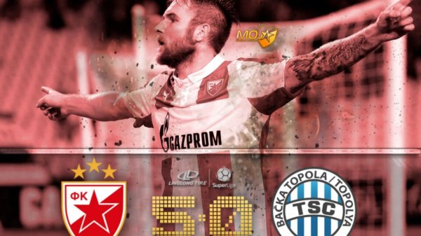 Zvezda "na magični pogon" samlela TSC, Linglong Superliga Srbije