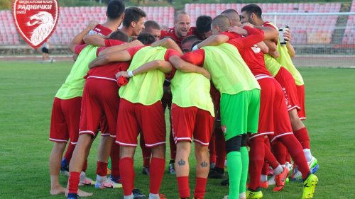 Fudbaleri Radničkog 1923 na gostovanju kraj Morave, Prva liga Srbije