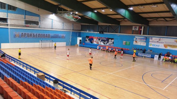 Buran remi u SRC Šumadija, Regionalna Futsal liga Zapad - grupa B