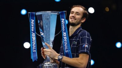 Medvedev šampion Londona