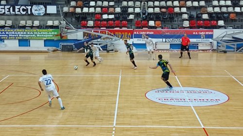 Zemunci lavovski do boda sa liderom, Prva Futsal liga