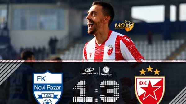 Zvezda sigurna u Novom Pazaru!, Linglong Superliga Srbije