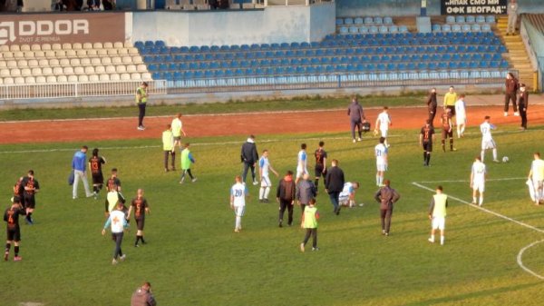 Prvi prolećni remi plavo-belih, Srpska liga Beograd