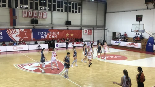 Počelo veliko finale, Zvezda slavila u "Basket city" i povela sa 1-0 u seriji, Prva ženska liga Srbije - Play Off