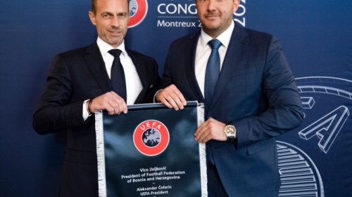 Predsjednik Zeljković na sastanku sa Čeferinom