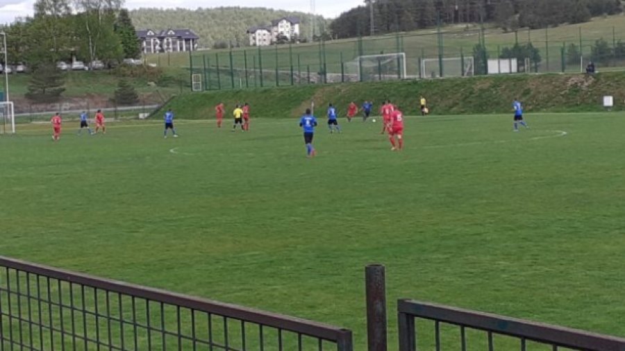 Gol Kutlešića za pobedu fudbalera Čajetine, Zlatiborska okružna liga