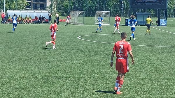 Kadeti Zvezde sa pola tuceta golova ispratli Lučance, Kadetska liga Srbije