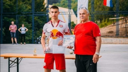  Franjo Posavac na probi u Hrvatskom Dragovoljcu