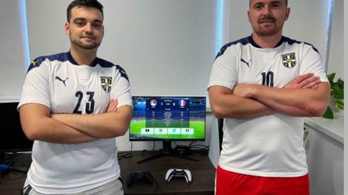 Roksić i Slavković na krovu Evrope