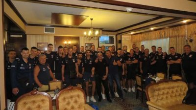 Odbojkaši Srbije na Palama