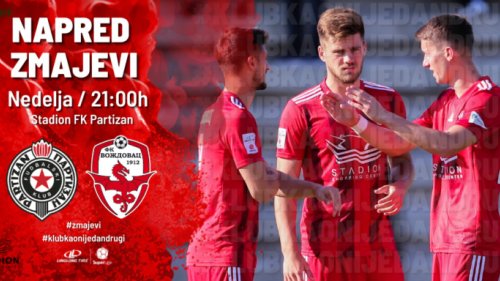 Zmajevi hrabro na megdan Partizanu, Linglong Superliga Srbije