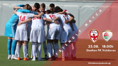 Reprezentacija Omana gostuje Zmajevima, Linglong Superliga Srbije