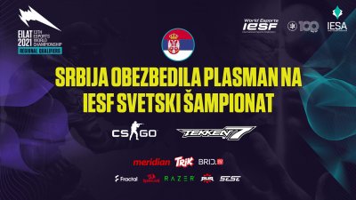 Srpska CS:GO reprezentacija savladala Izrael i obezbedila plasman na IeSF Svetski šampionat