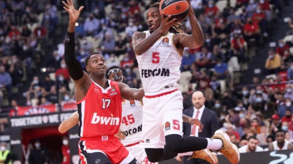 EL: Veliki raspad Monaka u drugom poluvremenu u Pireju, Euroleague