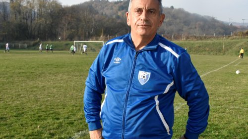 Živko Budimirović, trener FK Srem iz Sremskih MIhaljevaca
