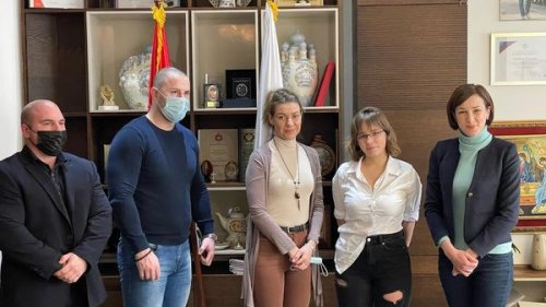 Prijem za primernu učenicu i uspešnu kuglašicu Kristinu Trošić