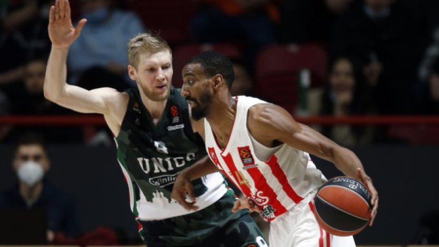 EL: Zvezda sjajnom 4/4 srušila Uniks u gostima, Euroleague