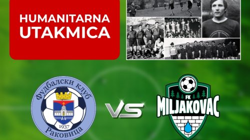 FK Rakovica i FK Miljakovac udružuju snage da proslave 85 godina fudbala u Rakovici humanitarnom utakmicom, Prva Beogradska liga - grupa "A"