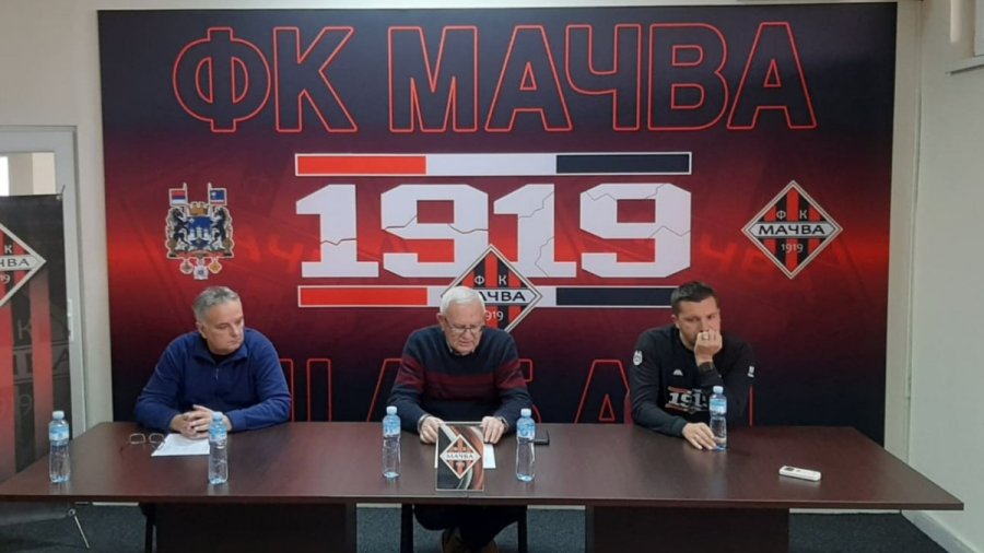 Konferencija za novinare FK Mačva pred meč sa OFK Žarkovom, Prva liga Srbije