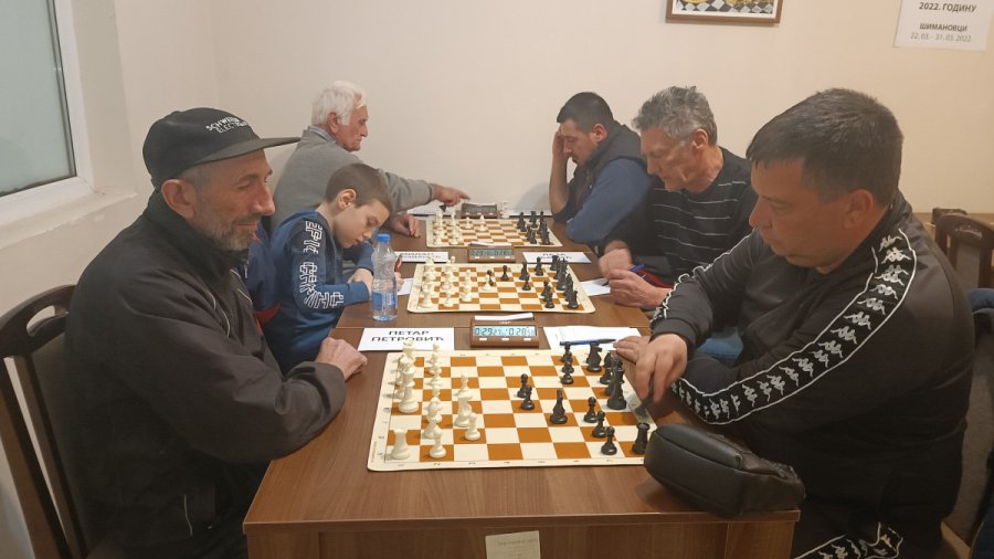 Prvenstvo pećinačke opštine u šahu: Jovanovići kolovođe