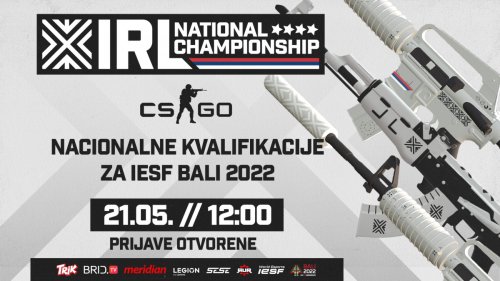 Prve nacionalne CS:GO kvalifikacije za svetski esports šampionat na Baliju – Prijave su otvorene!
