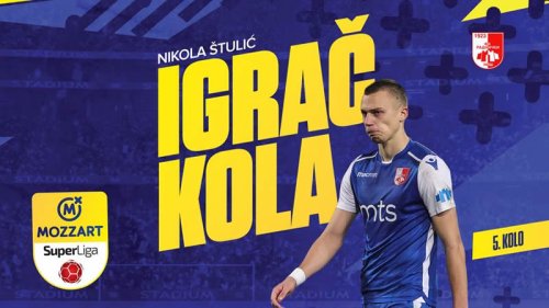 Nikola Štulić nastavio da rešeta mreže, Mozzart Bet Super liga Srbije