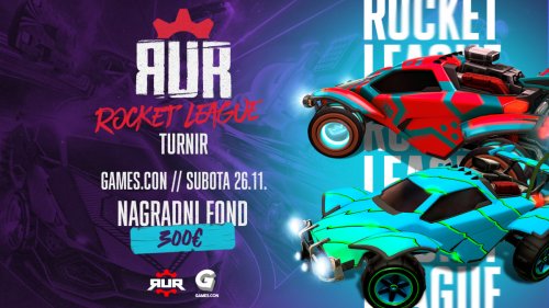 Games.con se vratio! Prijavite se za Rocket League turnir sa nagradnim fondom od 300€!
