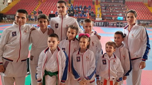 Mladi trsteničani osvojili tri medalje na ITKF Svetskom Kupu u Skoplju