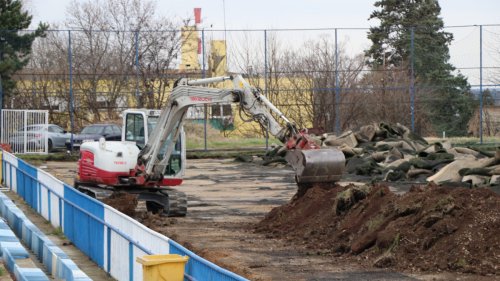 Krenuli radovi na novom pomoćnom terenu na Karaburmi, Srpska liga Beograd