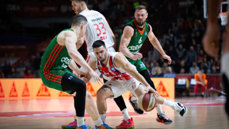 Važna pobeda Crvene zvezde i prvo mesto na tabeli, AdmiralBet ABA liga