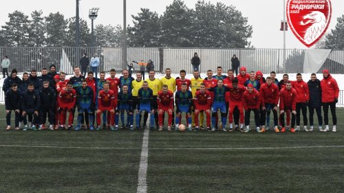 Pobeda fudbalera Radničkog 1923 za kraj zimskih priprema, Srpska liga Beograd