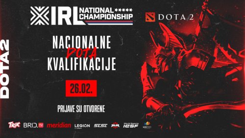 SESE vas poziva na nacionalne Dota 2 kvalifikacije za svetski IeSF šampionat 2023!