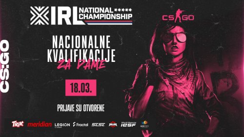 Prijave za ženske CS:GO kvalifikacije su zvanično otvorene – predstavite Srbiju na svetskom IeSF šampionatu u Rumuniji!