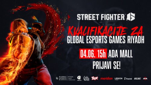 Prijavite se za Street Fighter 6 kvalifikacije za GEF šampionat u Rijadu – Vidimo se u Ada Mall-u 4. juna!