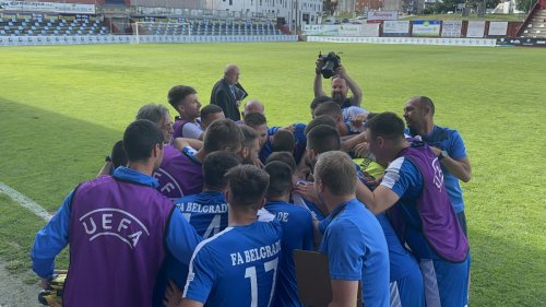Reprezentacija FS Beograda savlada evropske prvake na UEFA Regionalnom kupu, Srpska liga Beograd