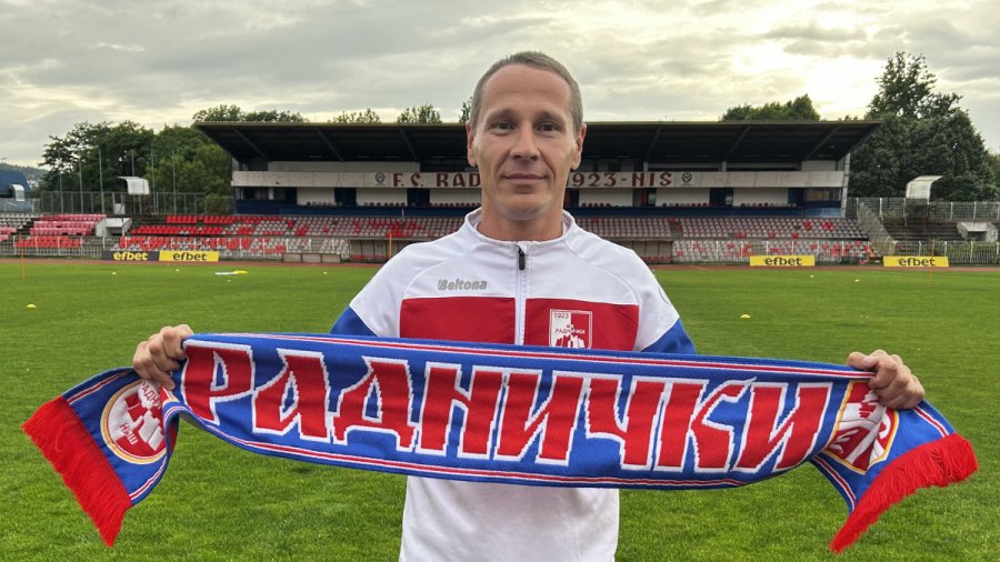 Niški Radnički počeo pripreme, predstavljen novi šef stručnog štaba Nikola Trajković, Mozzart Bet SLS - Play Out