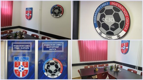 Zvanično otvorene nove prostorije Fudbalskog saveza Zaječarskog okruga, Srpska liga Istok