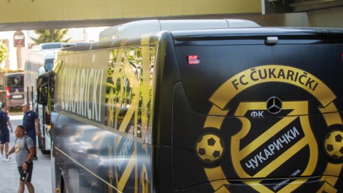 Čukarički stigao na Bled, igrači odmah odradili trening, Mozzart Bet Super liga Srbije