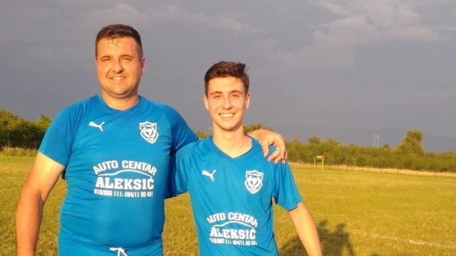 Otac i sin Vlada i  Ilija Tasić brane boje istog kluba, Nišavska okružna liga