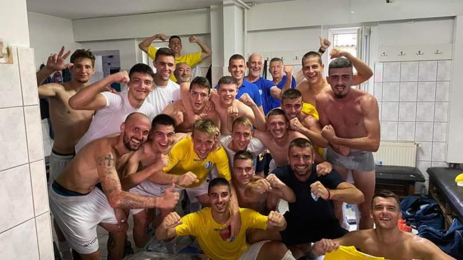 "Brzi voz" slavio u Inđiji sa desetoricom fudbalera, Srpska liga Vojvodina