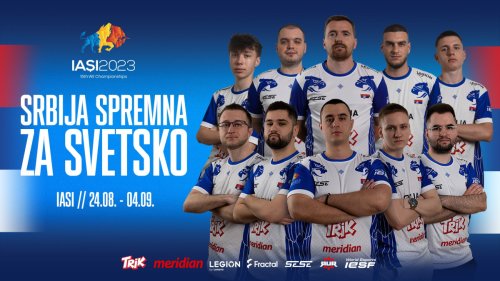 Srbija na Svetskom Esports Šampionatu u Jašiju 2023 – međunarodnom takmičenju sa nagradnim fondom od pola miliona dolara