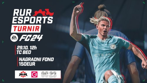 RUR vam je spremio EA Sports FC 24 turnir na BEO Gaming Challenge događaju – prijavite se i borite se za novčanu nagradu od 150€!